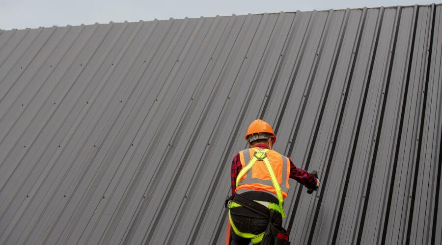 Professional metal roof installation services in Statenville, GA